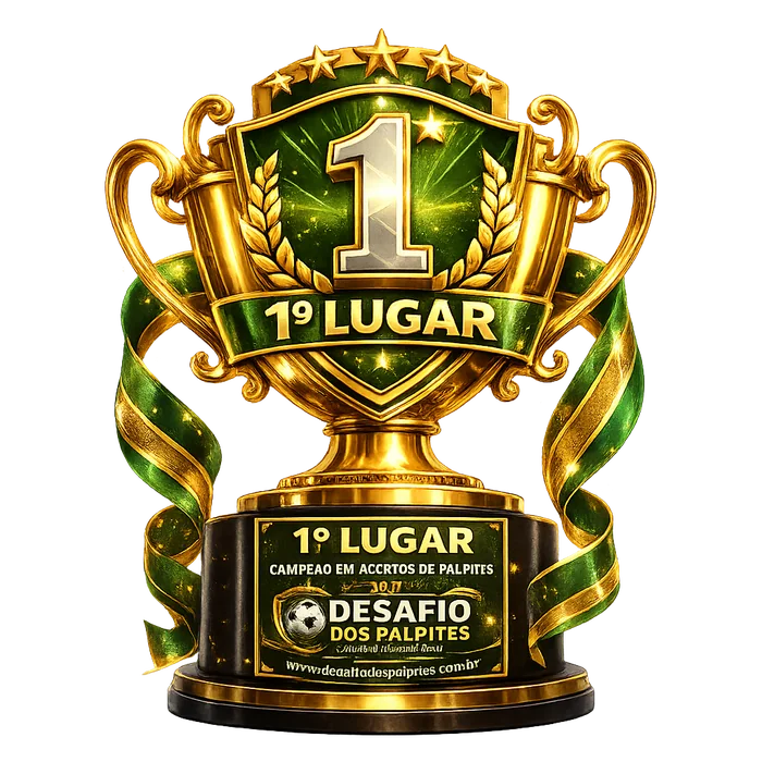 Troféu do 1º lugar
